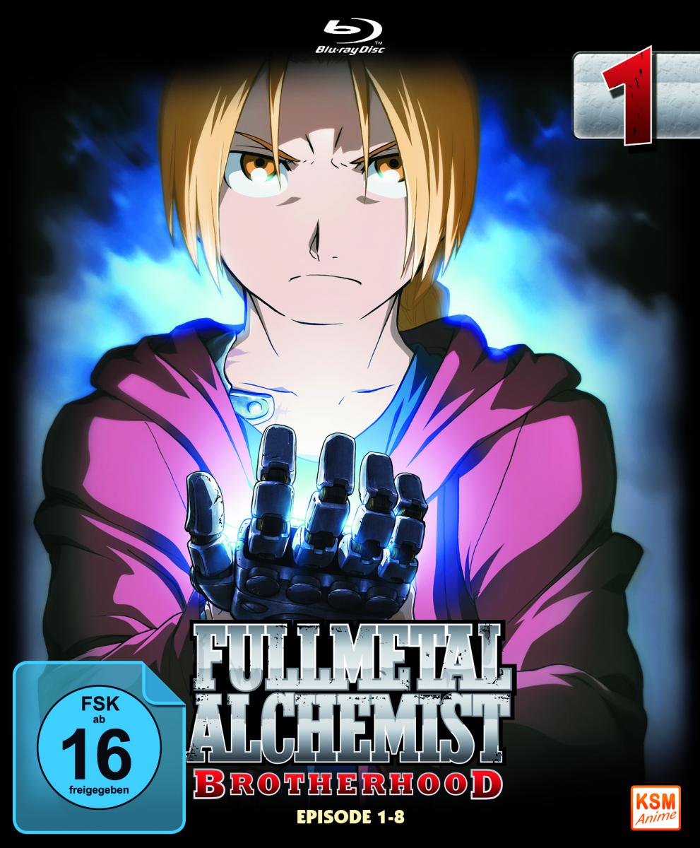 Fullmetal Alchemist: Brotherhood - Volume 1: Episode 01-08 (Limited Edition) Blu-ray Cover Fullmetal Alchemist: Brotherhood - Volume 1: Episode 01-08 (Limited Edition) Blu-ray Cover
