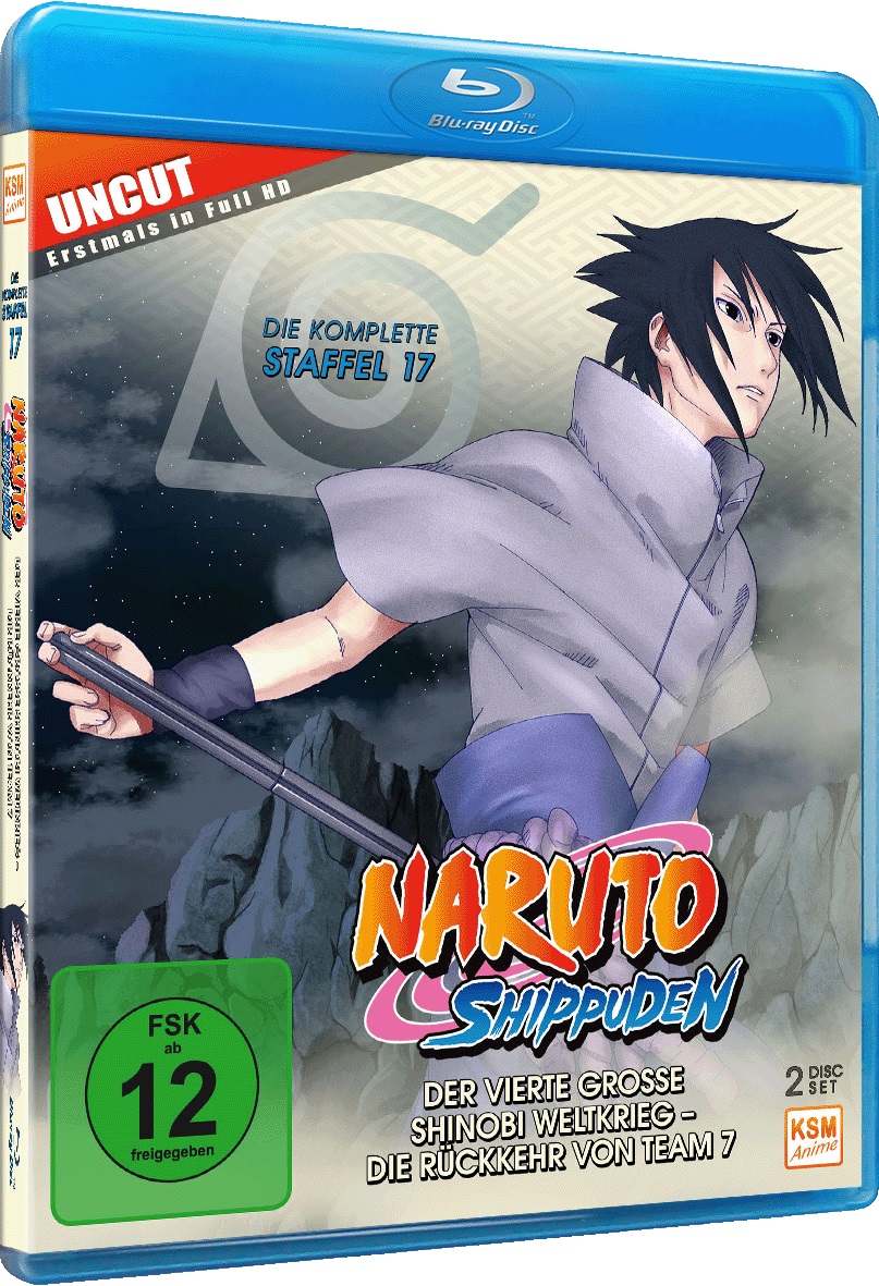 Naruto Shippuden - Staffel 17: Episode 582-592 (uncut) Blu-ray Naruto Shippuden - Staffel 17: Episode 582-592 (uncut) Blu-ray