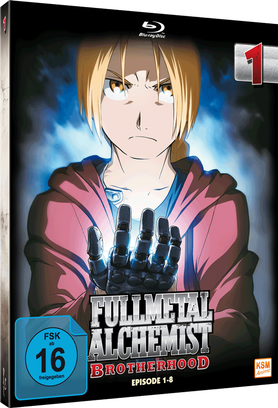 Fullmetal Alchemist: Brotherhood - Volume 1: Episode 01-08 (Limited Edition) Blu-ray Image 5