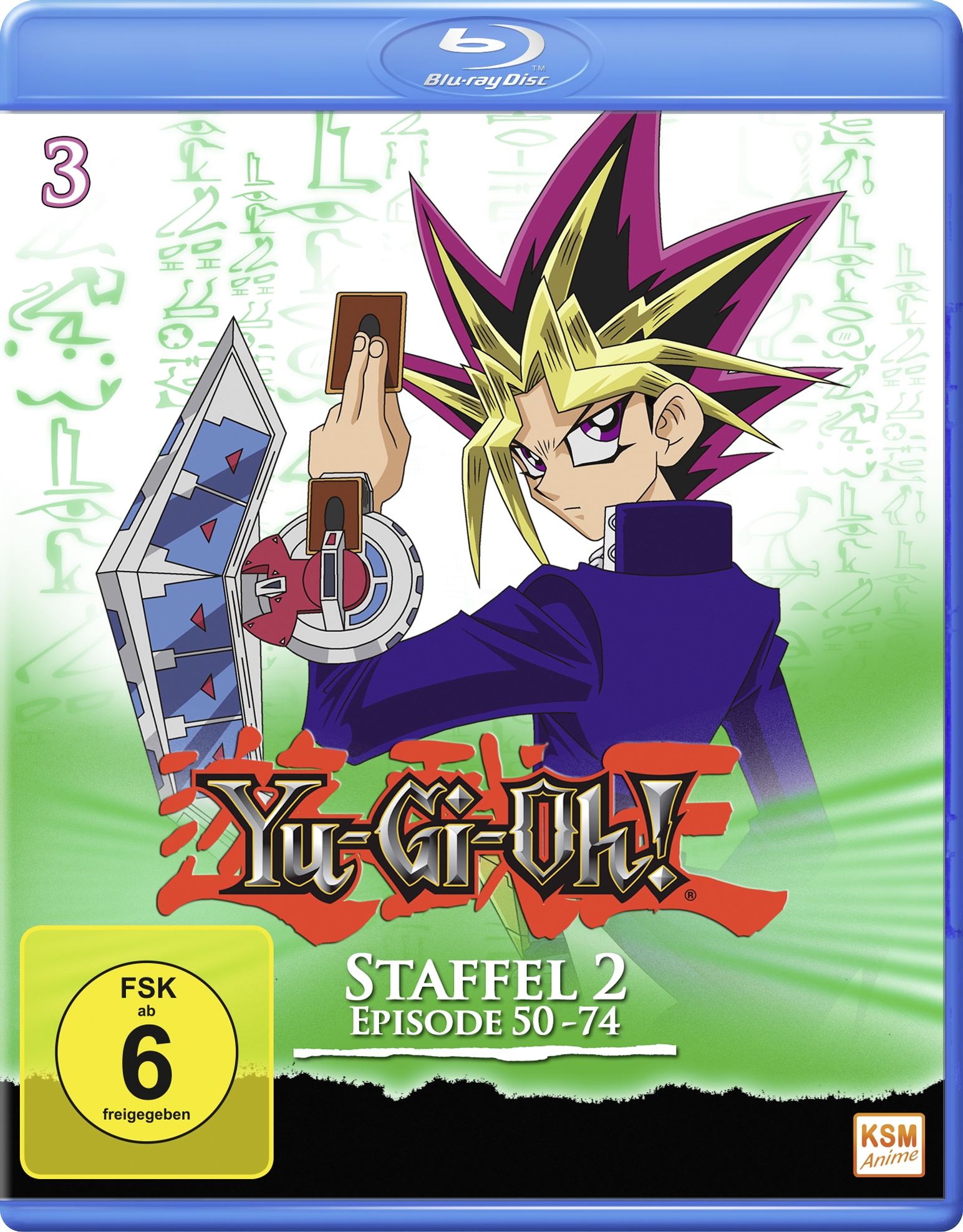 Yu-Gi-Oh! - Staffel 2.1: Episode 50-74 Blu-ray Cover Yu-Gi-Oh! - Staffel 2.1: Episode 50-74 Blu-ray Cover