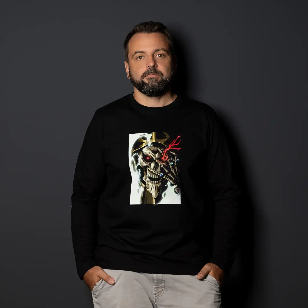 Overlord 2 Momonga Longsleeve Black Overlord 2 Momonga Longsleeve Black