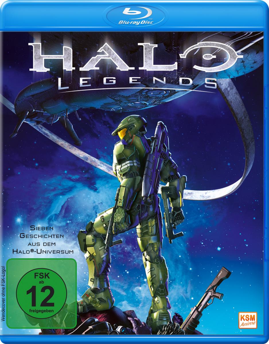Halo Legends Blu-ray Cover Halo Legends Blu-ray Cover