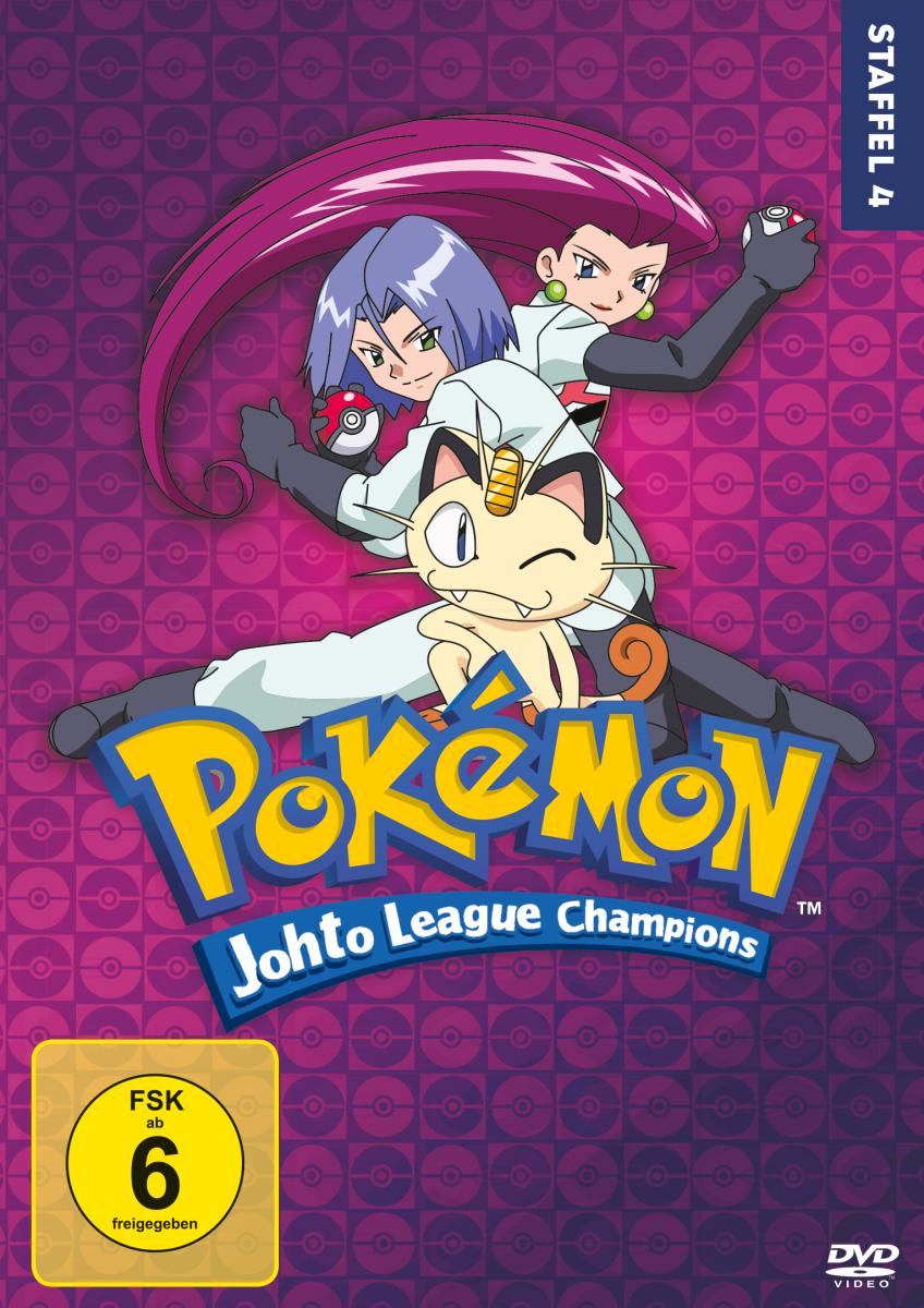 Pokémon - Staffel 4: Die Johto Liga Champions [DVD]