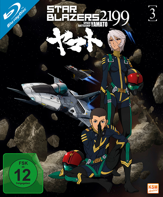 Star Blazers 2199 - Space Battleship Yamato - Volume 3: Episode 12-16 Blu-ray