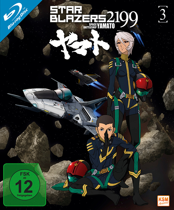 Star Blazers 2199 - Space Battleship Yamato - Volume 3: Episode 12-16 Blu-ray Cover Star Blazers 2199 - Space Battleship Yamato - Volume 3: Episode 12-16 Blu-ray Cover