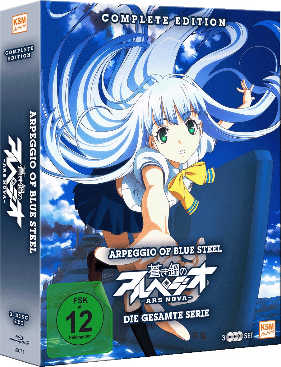 Arpeggio of Blue Steel: Ars Nova - Complete Edition (12 Folgen) Blu-ray Arpeggio of Blue Steel: Ars Nova - Complete Edition (12 Folgen) Blu-ray