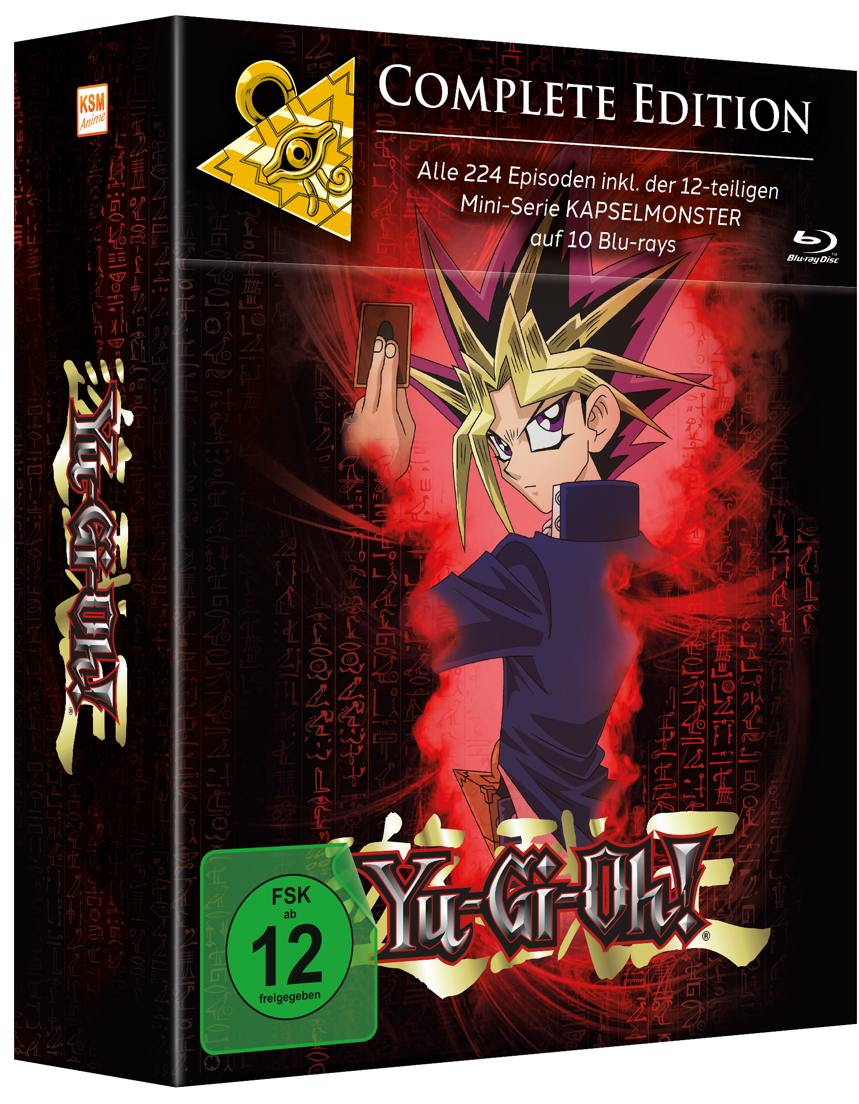 Yu-Gi-Oh! Complete Edition: Ep. 1-224+Kapselmonster [Blu-ray] Image 2