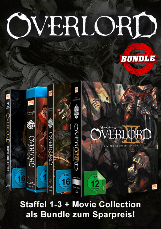 Overlord - Bundle: Staffel 1-3 + Movie 1&2 [Blu-ray]