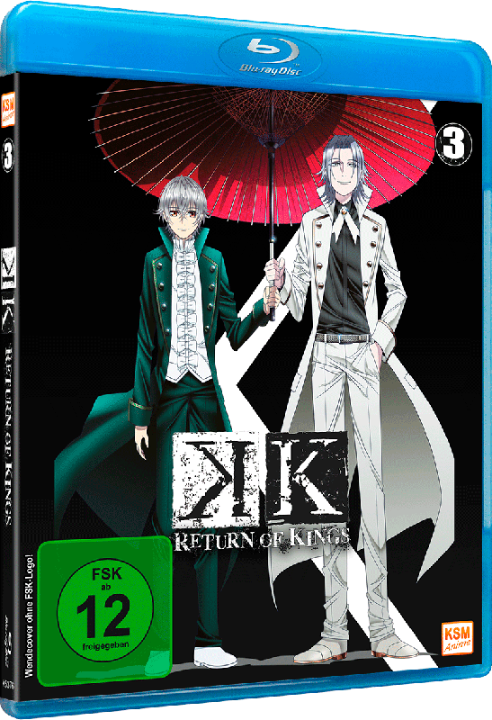 K - Return of Kings - Volume 3: Episode 10-13 Blu-ray K - Return of Kings - Volume 3: Episode 10-13 Blu-ray