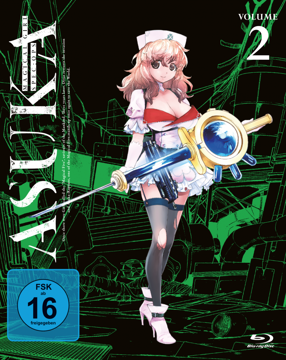 Magical Girl Spec-Ops Asuka - Volume 2 Blu-ray Cover Magical Girl Spec-Ops Asuka - Volume 2 Blu-ray Cover