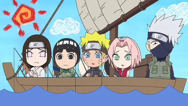 Naruto Spin - Off! Rock Lee und seine Ninja Kumpels - Die komplette Serie [Blu-ray]