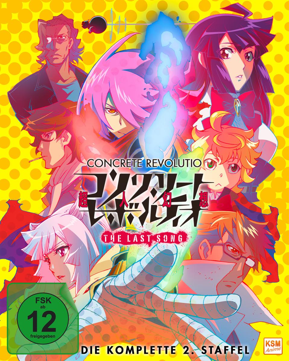 Concrete Revolutio - The Last Song - Gesamtedition Staffel 2: Episode 01-11 Blu-ray Cover Concrete Revolutio - The Last Song - Gesamtedition Staffel 2: Episode 01-11 Blu-ray Cover