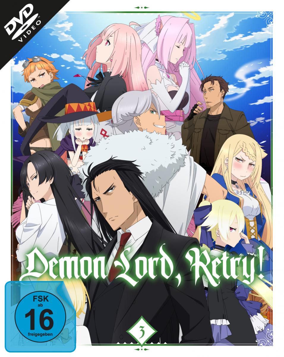 DVD Anime Maou Sama Retry! Demon Lord (VOL.1 - 12 End) English Audio All  Region