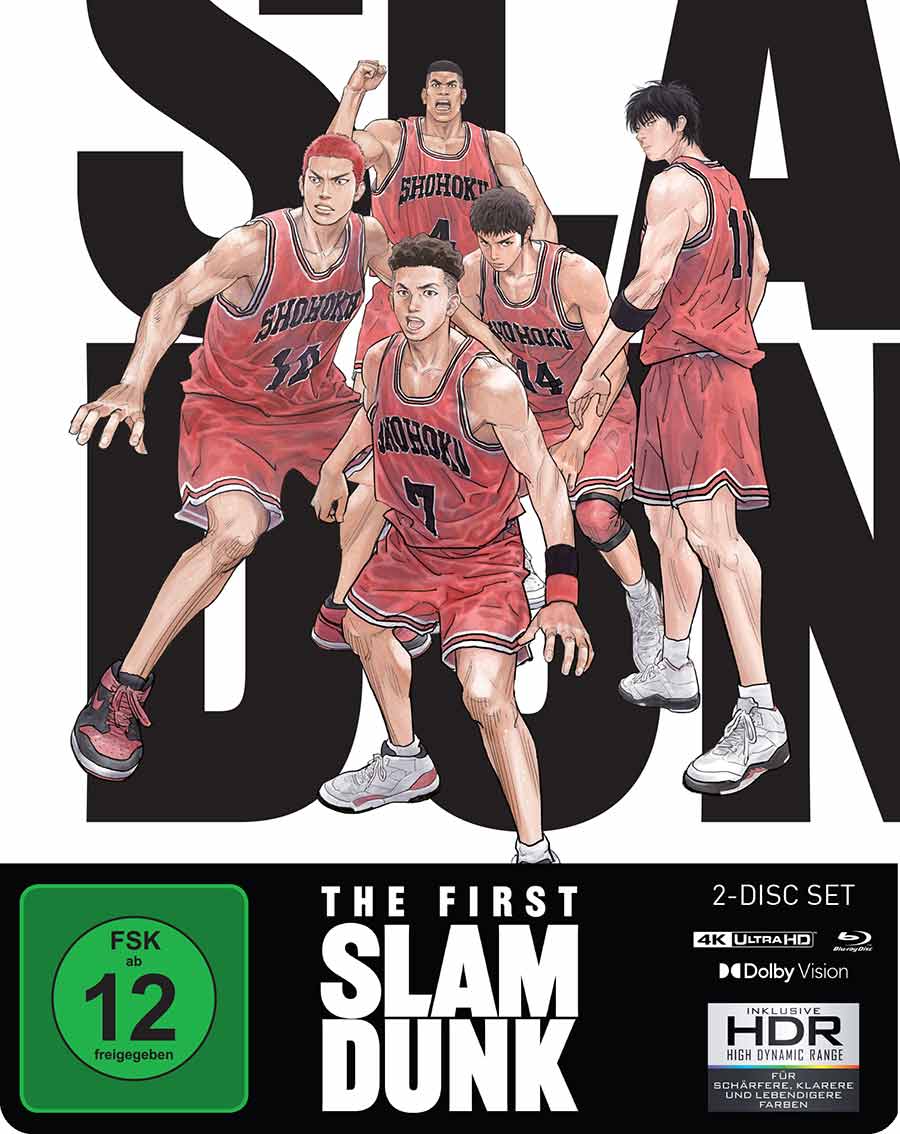 The First Slam Dunk - Steelbook-Edition [4K-UHD+Blu-ray] (exkl. Anime Planet) Cover