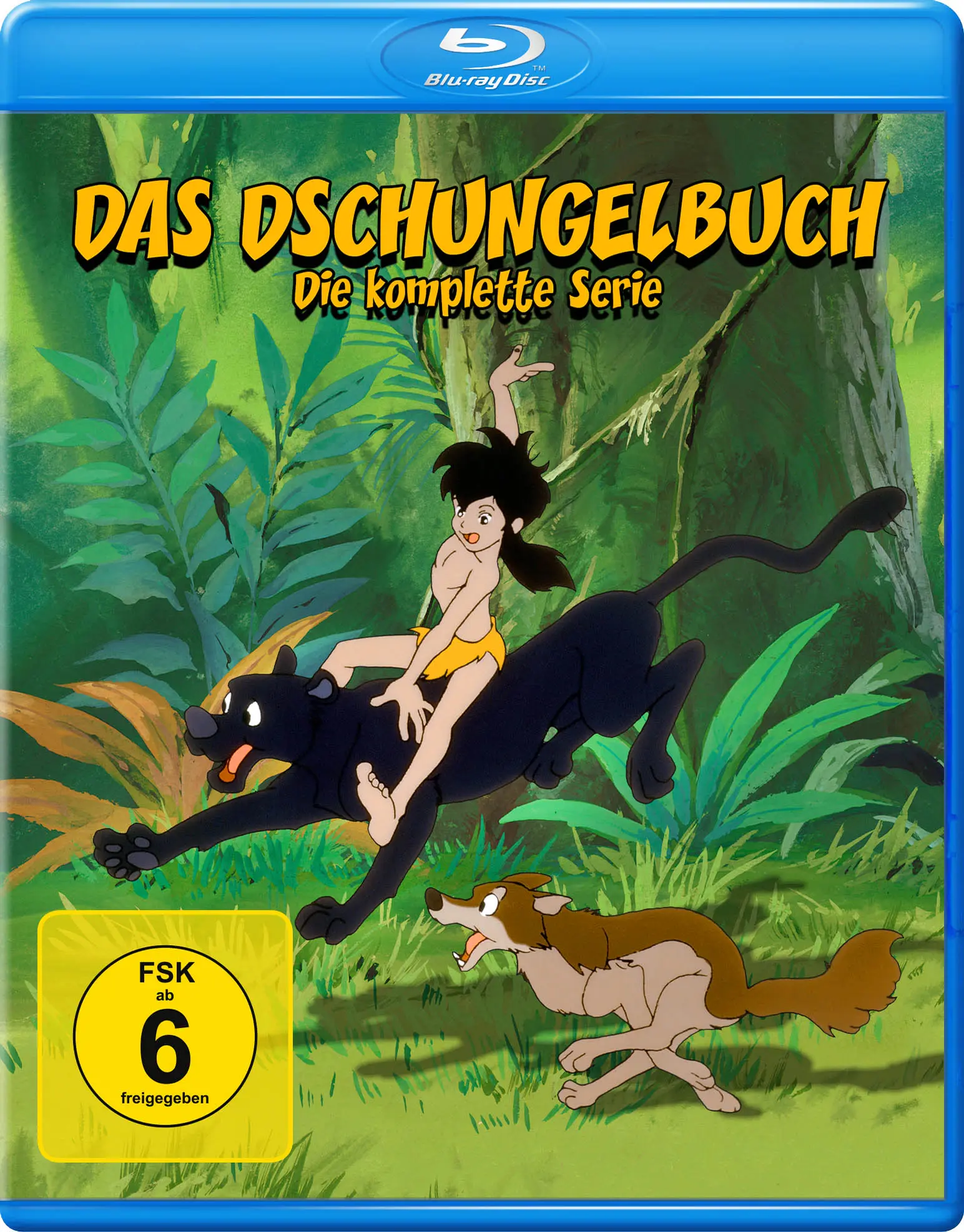 Das Dschungelbuch - Die komplette Serie (inkl. Film) [Blu-ray] Cover