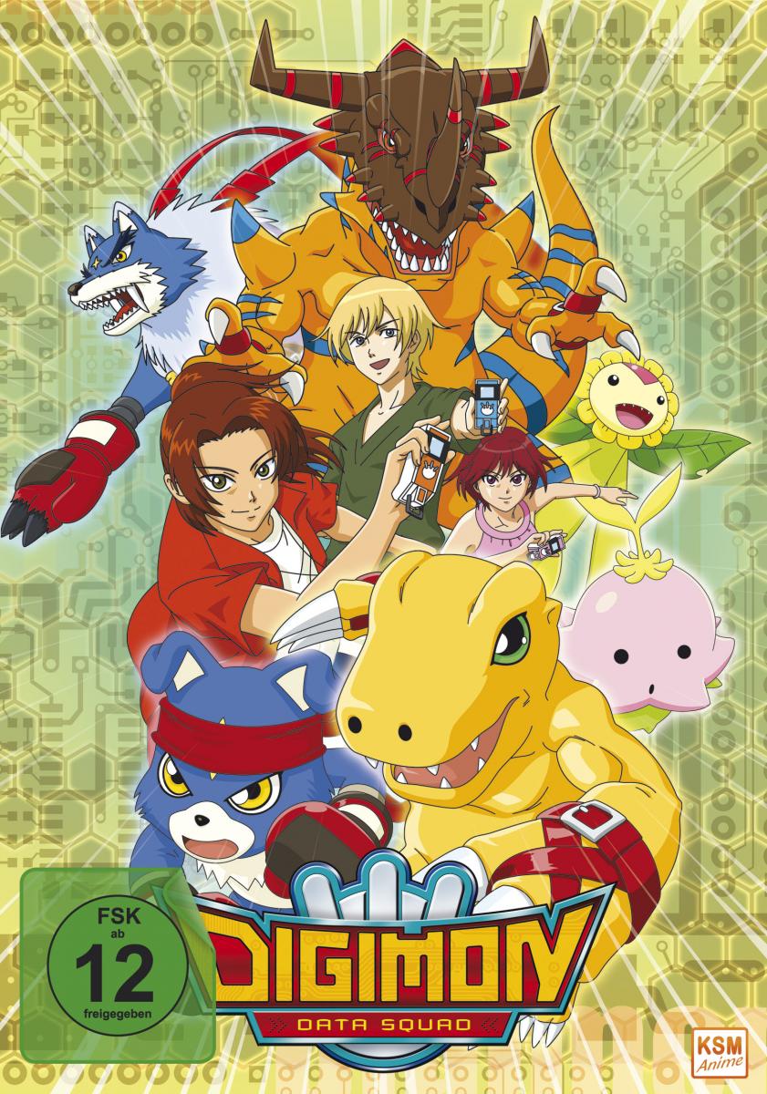 Digimon Data Squad - Gesamtedition: Episode 01-48 [DVD] Cover