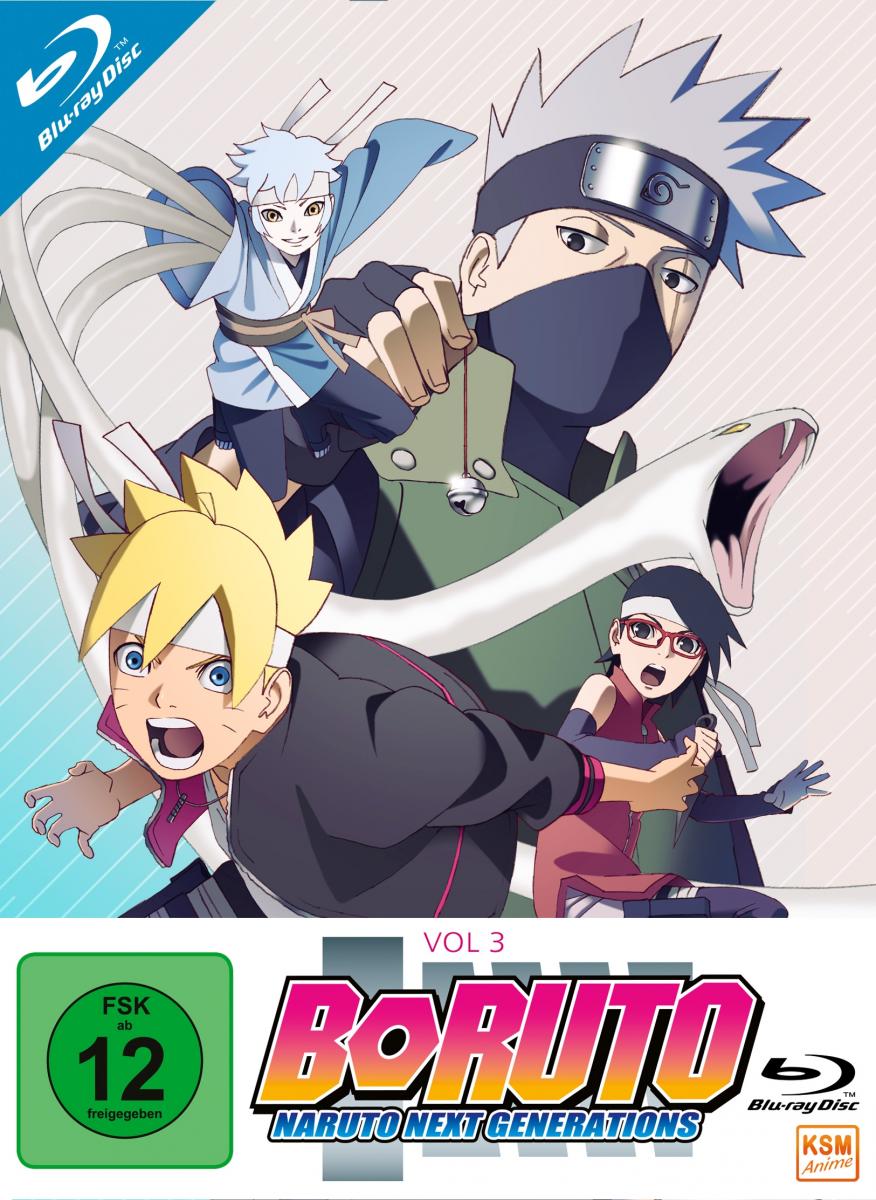 Boruto - Naruto Next Generation - Volume 3: Episode 33-50 Blu-ray Cover Boruto - Naruto Next Generation - Volume 3: Episode 33-50 Blu-ray Cover