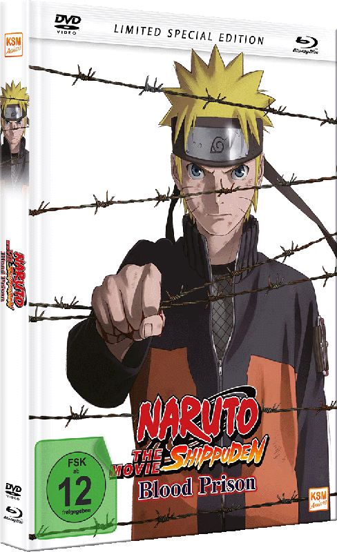 Naruto Shippuden - The Movie 5: Blood Prison (2011) - Mediabook - Limited Edition Naruto Shippuden - The Movie 5: Blood Prison (2011) - Mediabook - Limited Edition