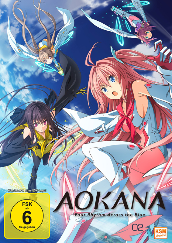 Aokana - Four Rhythm Across the Blue - Volume 2: Episode 07-12 [DVD] Cover